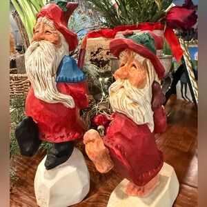 Set of 2 Vintage David Frykman 'Oh the Joy' Series Statues